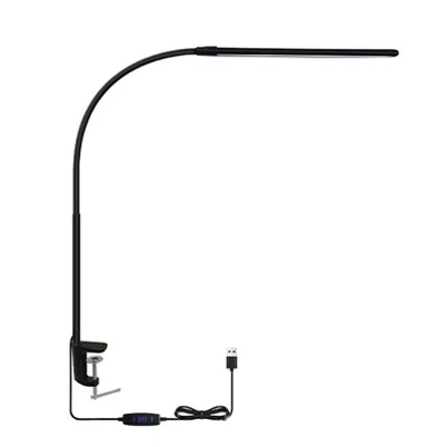 Dlhý Amclip na stolovej lampe